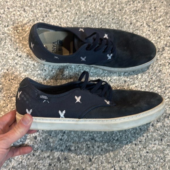 Vans OTW Collection Ludlow Navy Blue Suede Feathers Mens...